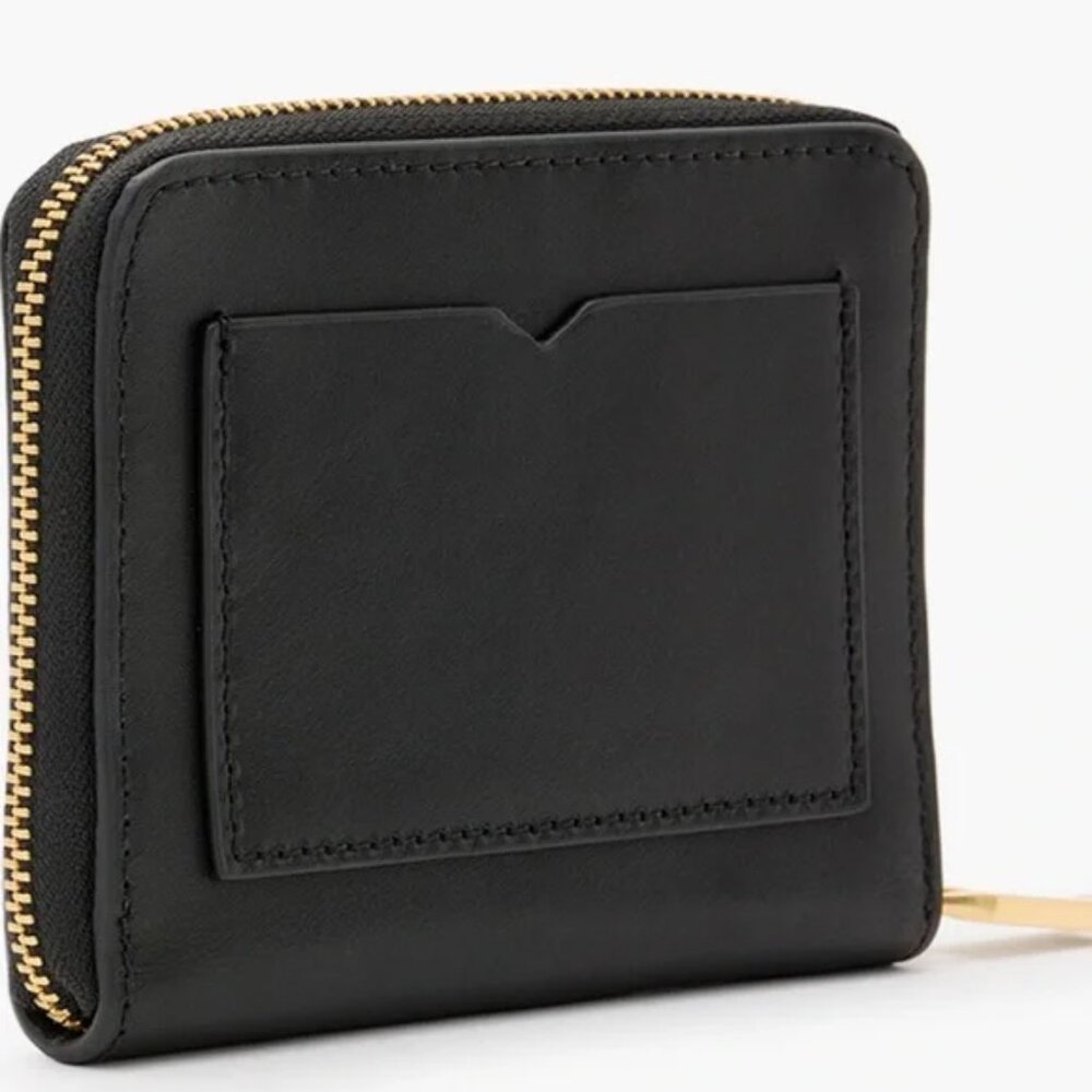 AllSaints Lena Hex Leather Zip Wallet - NWT - Picture 9 of 9